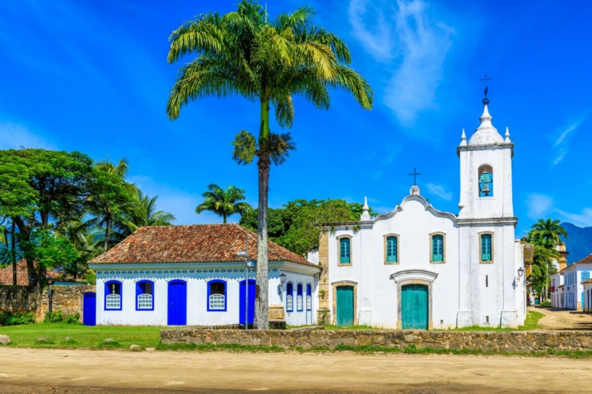 Brazil Paraty Historical center