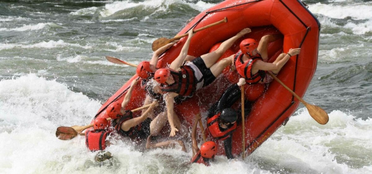 Rafting on the nile