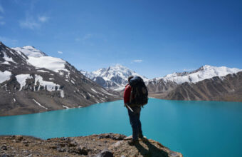 High altitude trekking in the Pamirs