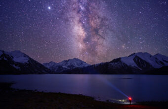 High altitude trekking in the Pamirs